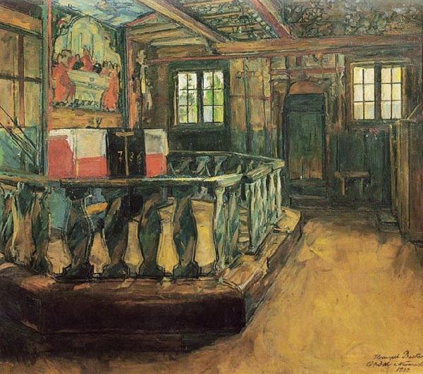 Harriet Backer Alteret i Uvdal kirke